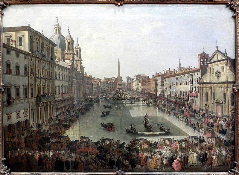 Did you know that Piazza Navona had been a lake?